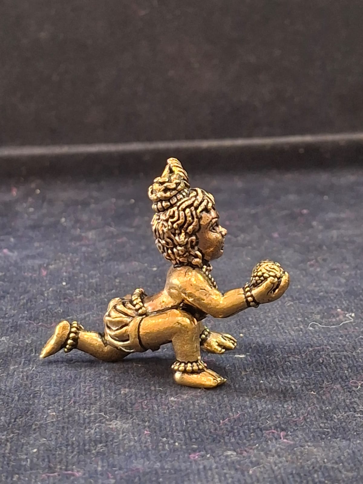 Laddu Gopal – Royal Patina Brass Idol